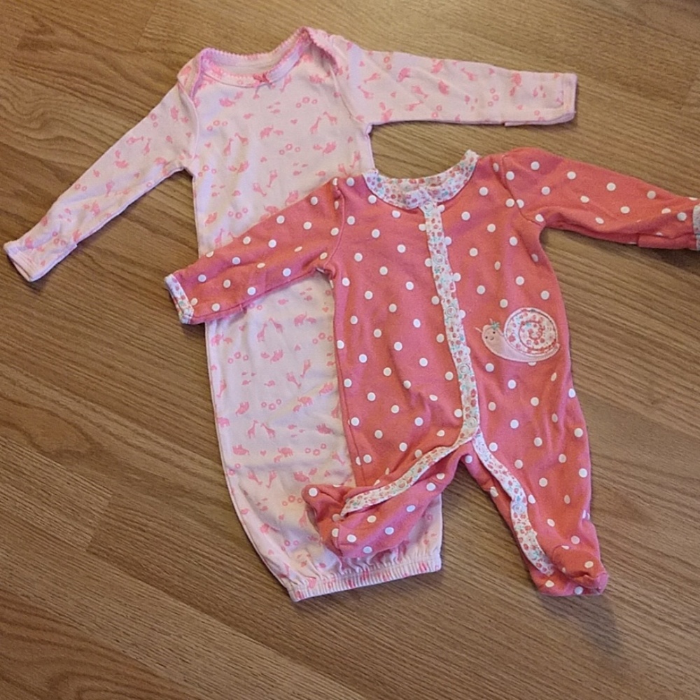 Carter's Gown and Onesie for Baby Girl